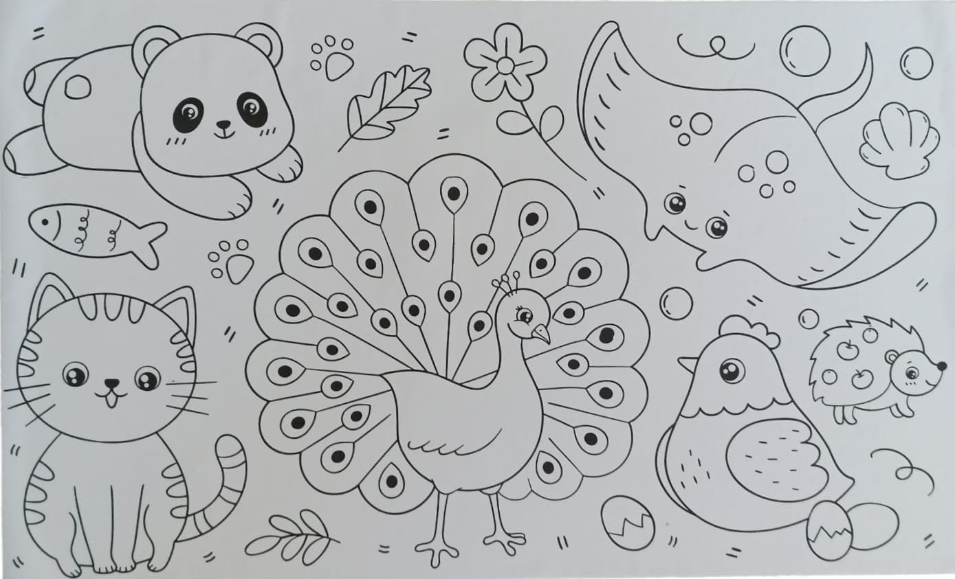 DIY Painting Drawing Paper Roll