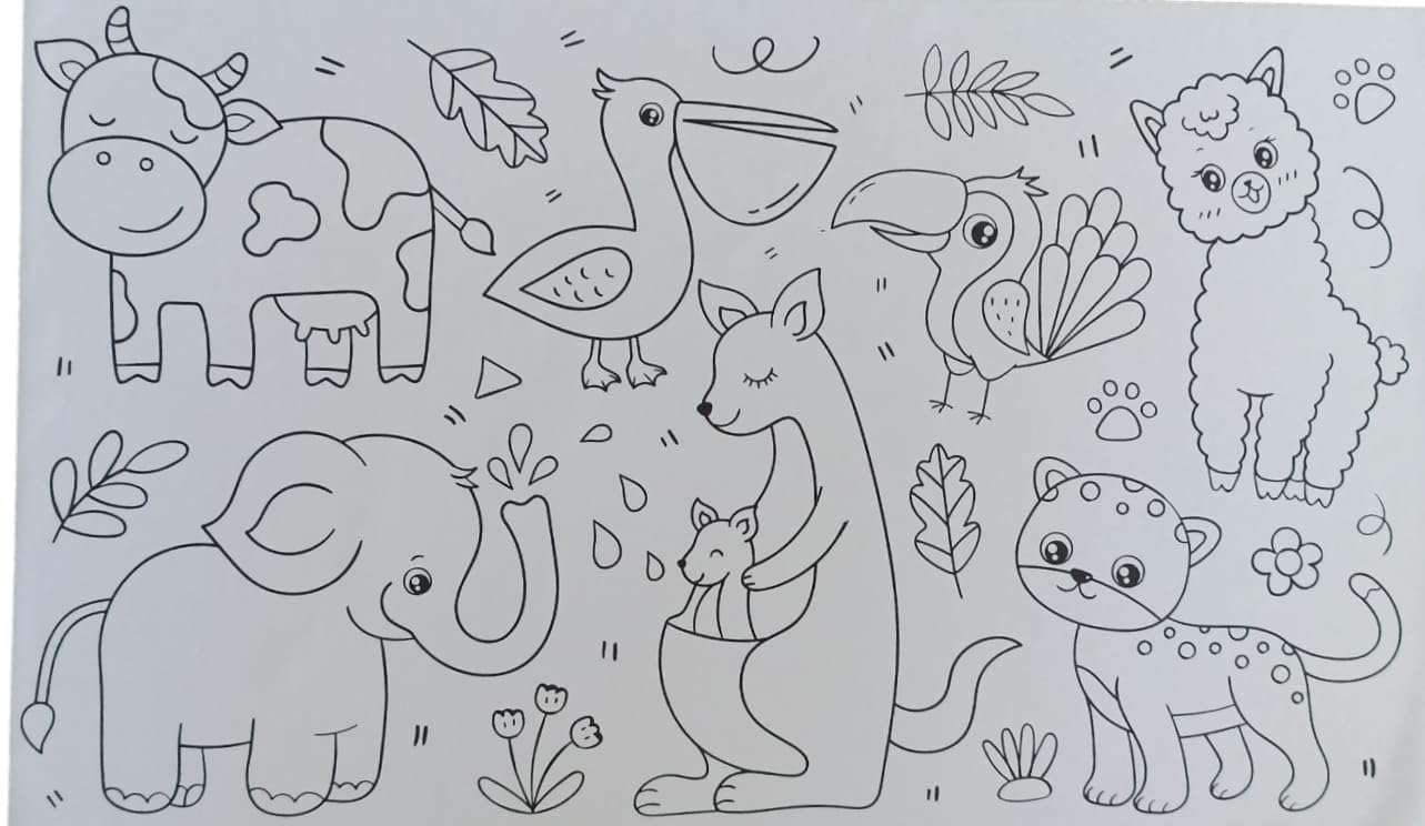 DIY Painting Drawing Paper Roll